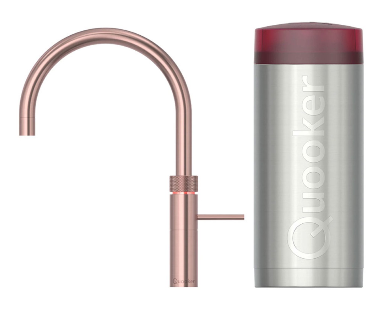 Quooker® COMBI+ Fusion Round Rosé Koper