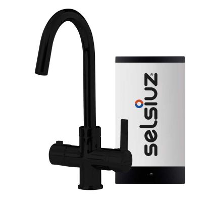 Selsiuz® Zwart - Rond (Single Boiler)